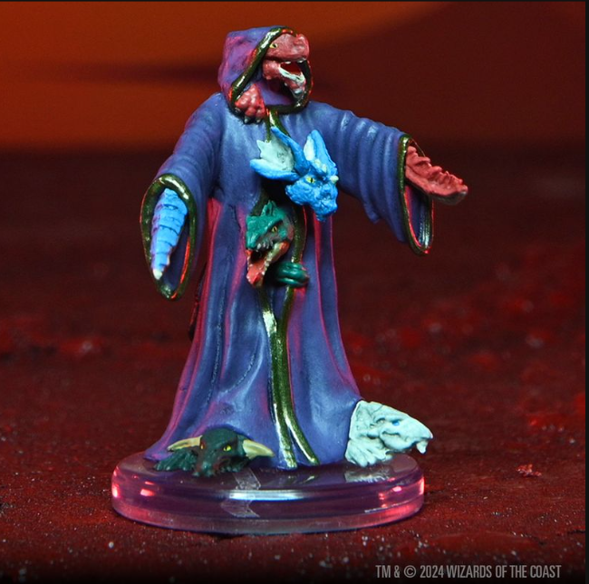 D&D Icons of the Realms: Chromatic Wyrmlings in a Robe Exclusive Miniature