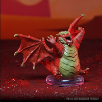 D&D Icons of the Realms: Themberchaud Wyrmling Exclusive Miniature